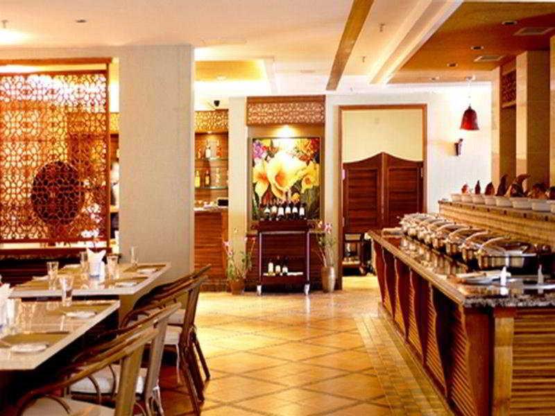 Aegean Suites Sanya Yalong Bay Resort المطعم الصورة